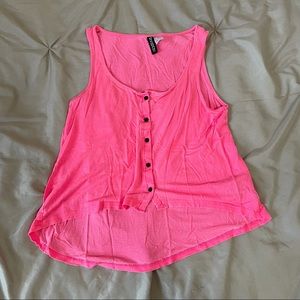 Pink tank top